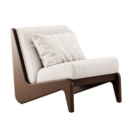 Wooden Armchair Fletcher by Soho Home